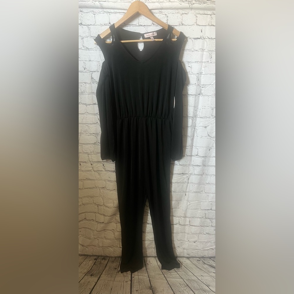 Black long sleeves Jumpsuit size S